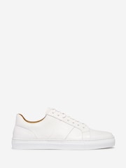 Oliver Sweeney Leather Cupsole White Trainers - Image 1 of 5