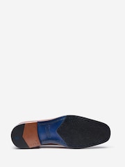 Oliver Sweeney Antiqued Leather Derby Shoes - Image 5 of 5