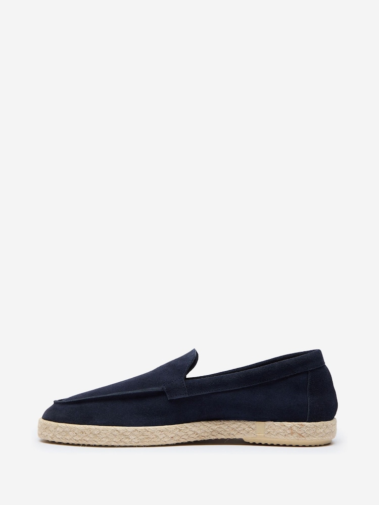 Oliver Sweeney Blue Calf Suede Espadrilles Shoes - Image 2 of 5