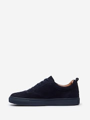 Oliver Sweeney Blue Calf Suede Retro Trainers - Image 2 of 5