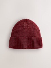 Red Beanie Hat - Image 1 of 3