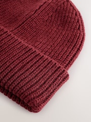 Red Beanie Hat - Image 5 of 5