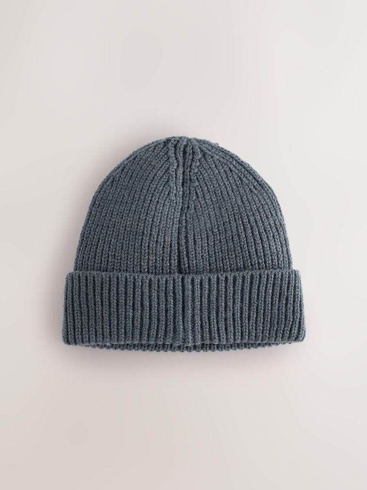 Blue Beanie Hat - Image 1 of 3