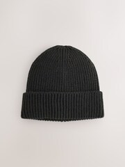 Forest Green Beanie Hat - Image 1 of 3