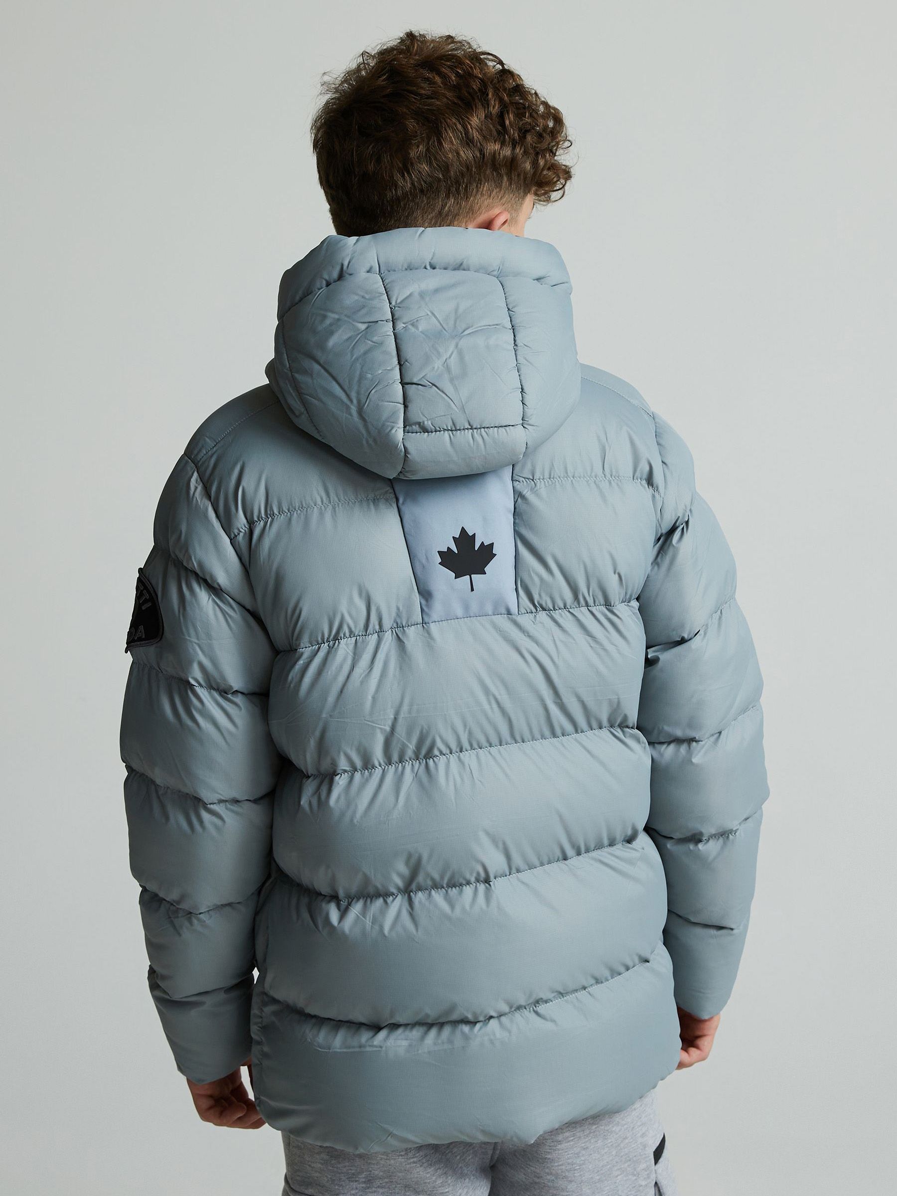 Buy Zavetti Canada Grey Gattalini Puffer Jacket from the Next UK