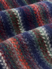 Multicolour Stripe Knitted Scarf - Image 3 of 3