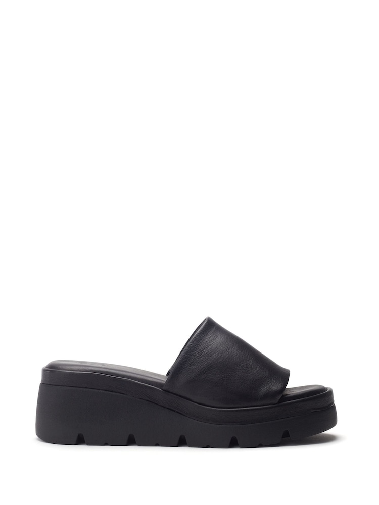 Moda In Pelle Namya High One Band Netty Wedges - Image 1 of 4