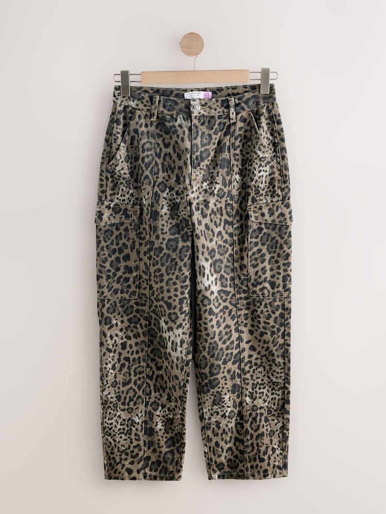 Leopard - Hourglass Straight Leg Carpenter Jeans - Bild 1 von 3 Leopard - Hourglass Straight Leg Carpenter Jeans - Bild 1 von 3