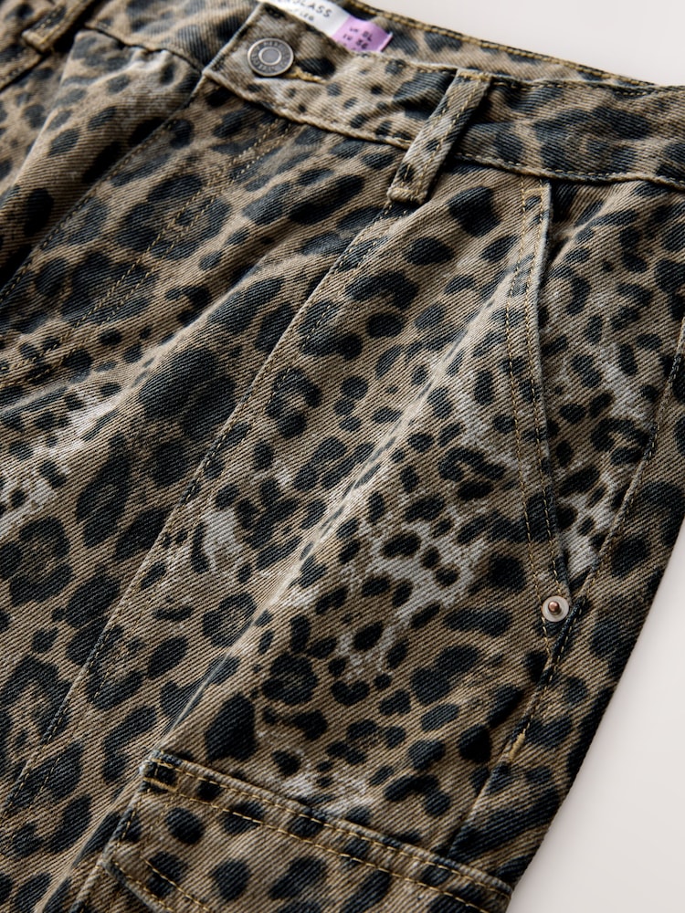 Leopard - Hourglass Straight Leg Carpenter Jeans - Bild 2 von 3