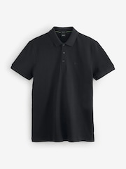 BOSS Black Regular Fit Paddy Tipped Collar Polo Shirt - Image 1 of 1