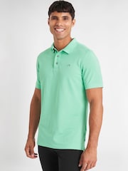 Calvin Klein Golf Light Green Planet Polo Shirt - Image 1 of 5