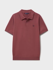 Crew Clothing Knitted Jersey Polo Shirt - صورة 5 من 5