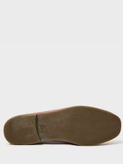 Crew Clothing Pink Suede Leather Loafers - Image 3 of 4