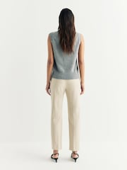Joseph Brown Bi Stretch Toile Coleman Trouser - Image 4 of 7