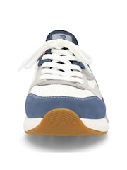 Rieker Mens Blue Sport Elasticated Shoes - Image 3 of 6