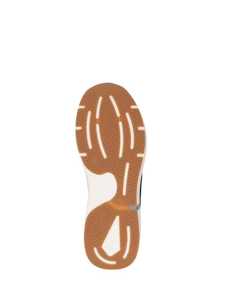 Rieker Mens Blue Sport Elasticated Shoes - Image 6 of 6