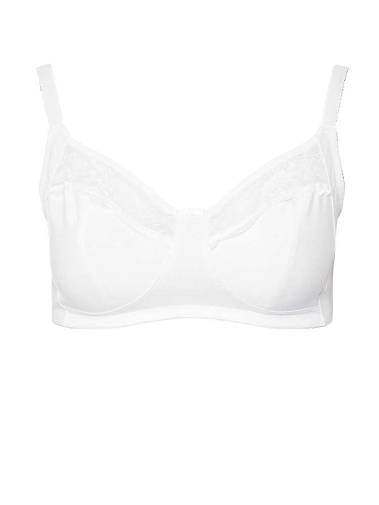 Yours Curve Blue Lace Cotton Bras 2 Pack - Image 8 of 8 Yours Curve Blue Lace Cotton Bras 2 Pack - Image 8 of 8