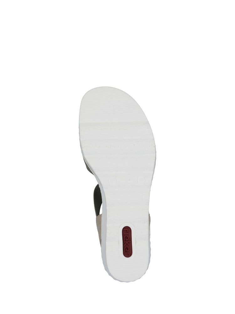 Rieker Womens Green Elasticated Shoes - Image 4 of 4