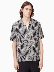 AllSaints Grey Marseille Shirt - Image 1 of 7