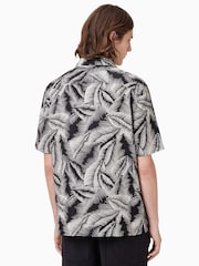 AllSaints Grey Marseille Shirt - Image 2 of 7