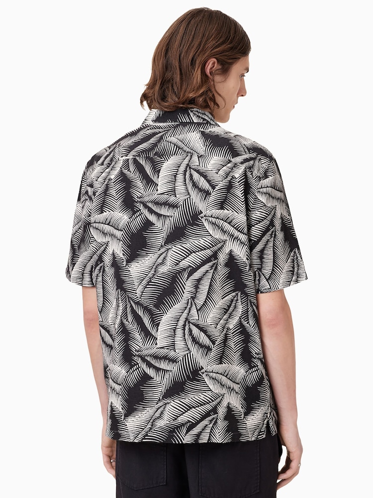 AllSaints Grey Marseille Shirt - Image 2 of 7
