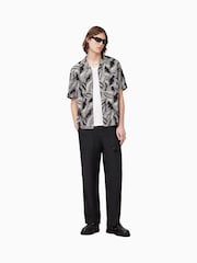 AllSaints Grey Marseille Shirt - Image 3 of 7