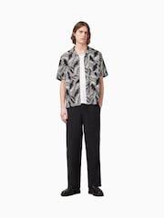 AllSaints Grey Marseille Shirt - Image 4 of 7