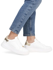 Rieker Womens Sport Lace-Up White Shoes - Image 1 of 6