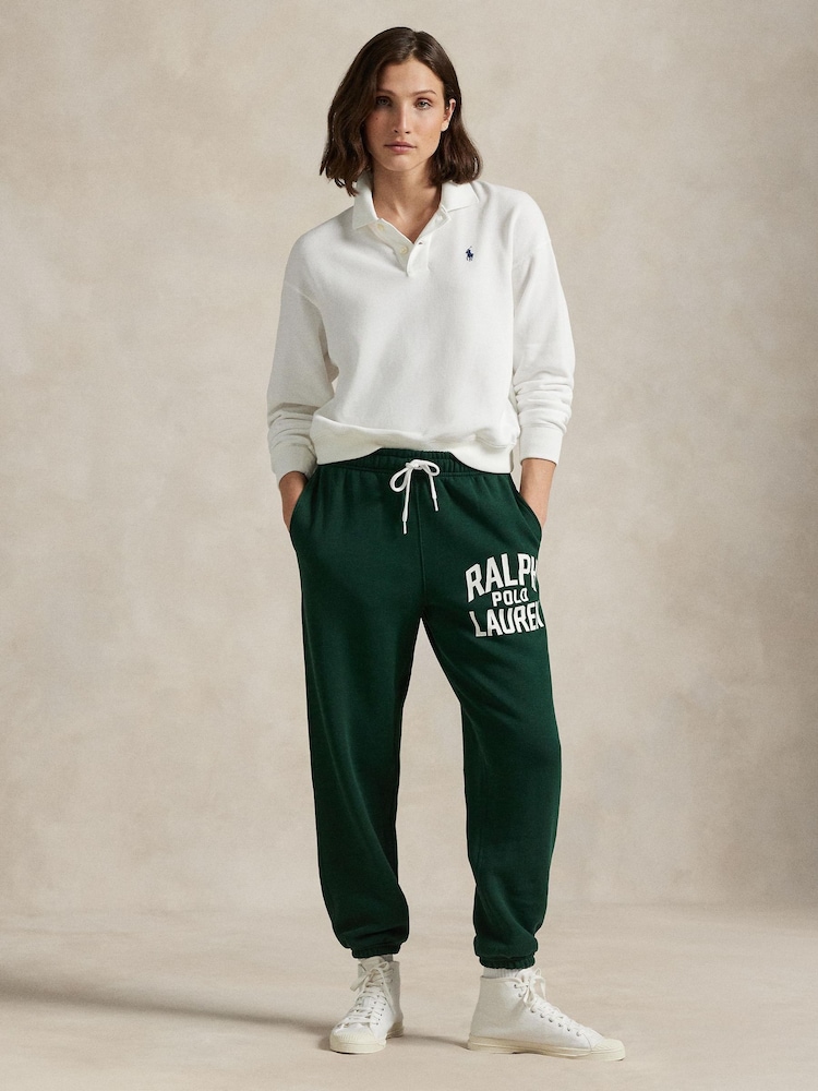 Polo Ralph Lauren Green Knit Joggers - Image 1 of 5 Polo Ralph Lauren Green Knit Joggers - Image 1 of 5