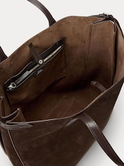 Polo Ralph Lauren Brown Large Big Pony Raffia Tote - Image 4 of 5