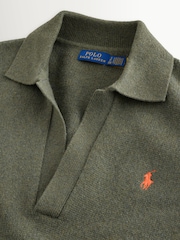 Polo Ralph Lauren Green Sweater Dress - Image 9 of 11