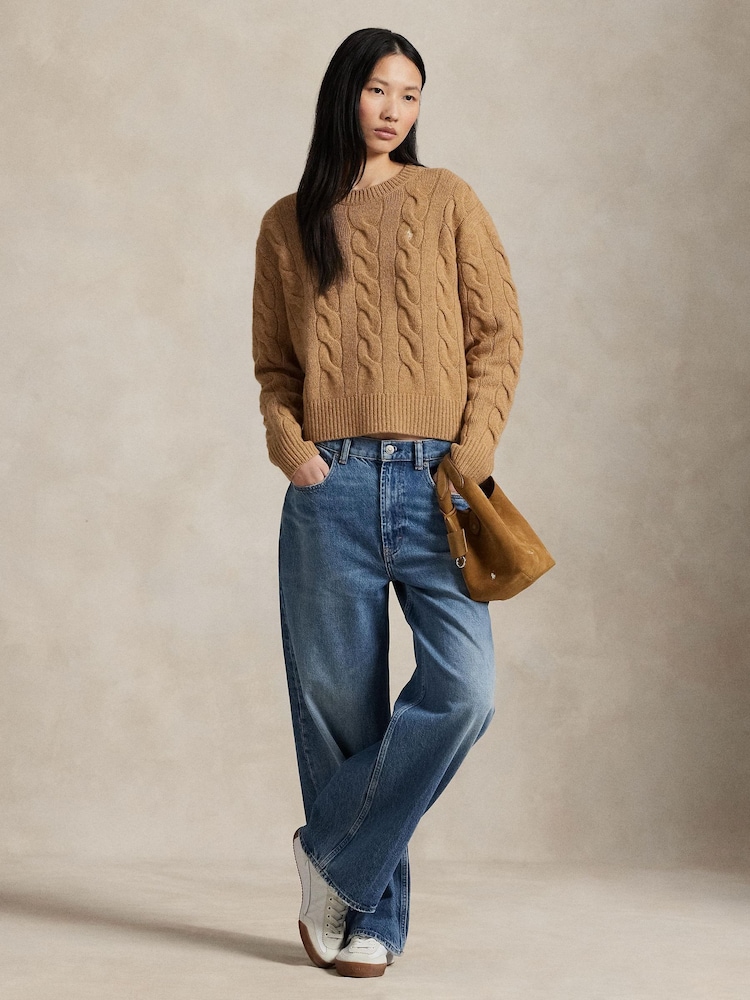 Polo Ralph Lauren Brown Pullover Sweater - Image 1 of 7
