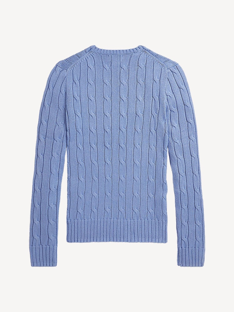 Polo Ralph Lauren Blue Julianna Long Sleeve Pull Over Jumper - Image 2 of 2