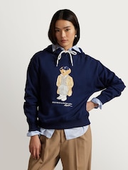 Polo Ralph Lauren Blue Knit Sweatshirt - Image 1 of 6