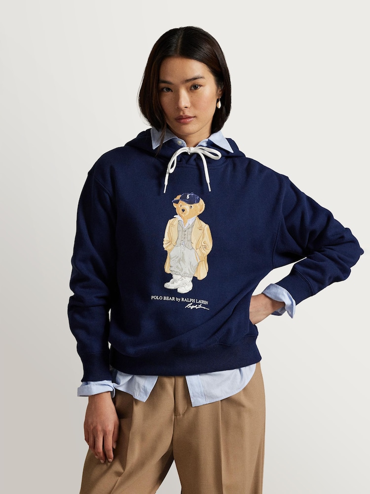 Polo Ralph Lauren Blue Knit Sweatshirt - Image 1 of 6 Polo Ralph Lauren Blue Knit Sweatshirt - Image 1 of 6