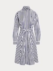 Polo Ralph Lauren Blue Long Sleeve Day Dress - Image 5 of 5