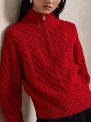 Polo Ralph Lauren Red Pullover Sweater - Image 5 of 6