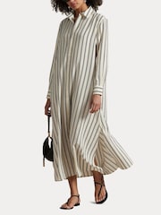 Polo Ralph Lauren White Woven Shirt Dress - Image 7 of 7