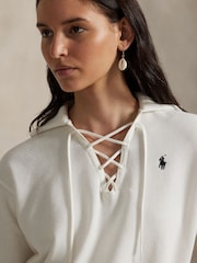 Polo Ralph Lauren White Knit Sweatshirt - Image 4 of 7