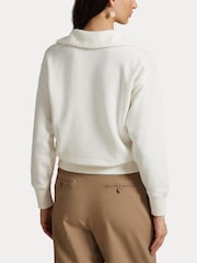Polo Ralph Lauren White Knit Sweatshirt - Image 5 of 7