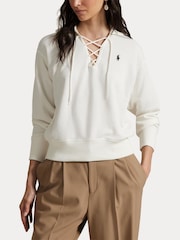 Polo Ralph Lauren White Knit Sweatshirt - Image 6 of 7