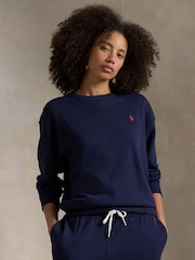 Polo Ralph Lauren Blue Long Sleeve Sweatshirt - Image 1 of 4