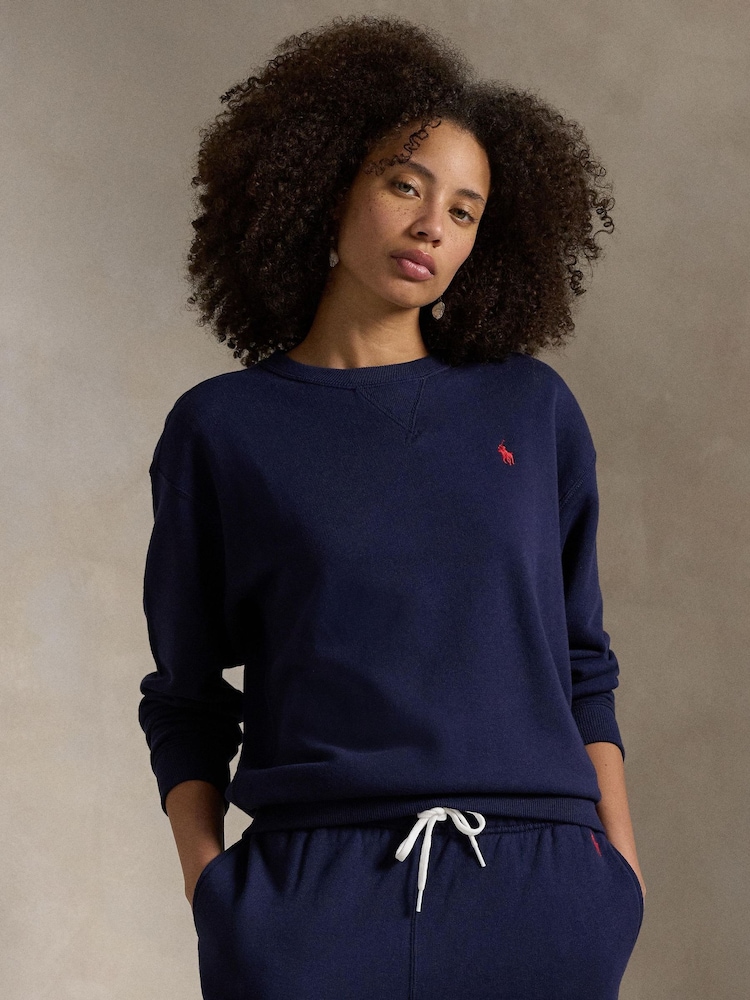 Polo Ralph Lauren Blue Long Sleeve Sweatshirt - Image 1 of 4