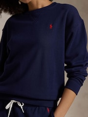 Polo Ralph Lauren Blue Long Sleeve Sweatshirt - Image 3 of 4