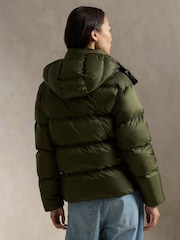 Polo Ralph Lauren Green Curly Insulated Coat - Image 2 of 3