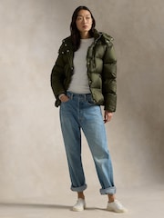 Polo Ralph Lauren Green Curly Insulated Coat - Image 3 of 3