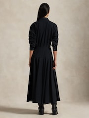 Polo Ralph Lauren Black Woven Shirt Dress - Image 2 of 5