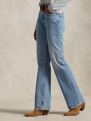 Polo Ralph Lauren Blue Standard Full Length Flare jeans - Image 4 of 5