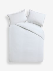 MADE.COM White Waffle Duvet Cover and Pillowcase Set - Image 3 of 5