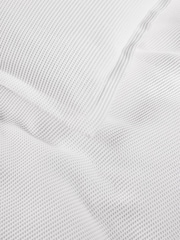 MADE.COM White Waffle Duvet Cover and Pillowcase Set - Image 4 of 5